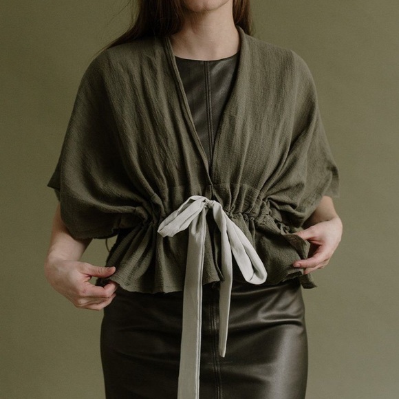 Handmade Cotton Gauze Top - Picture 1 of 6